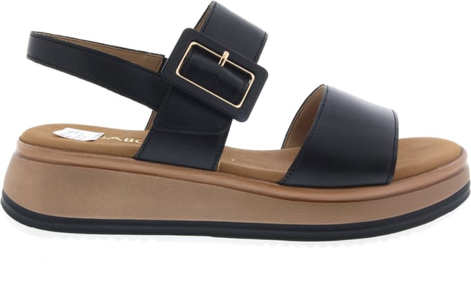 Gabor - maat 40 - Dames Sandalen - zwart