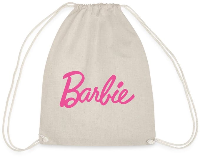 Barbie Klassiek Logo Gymtas
