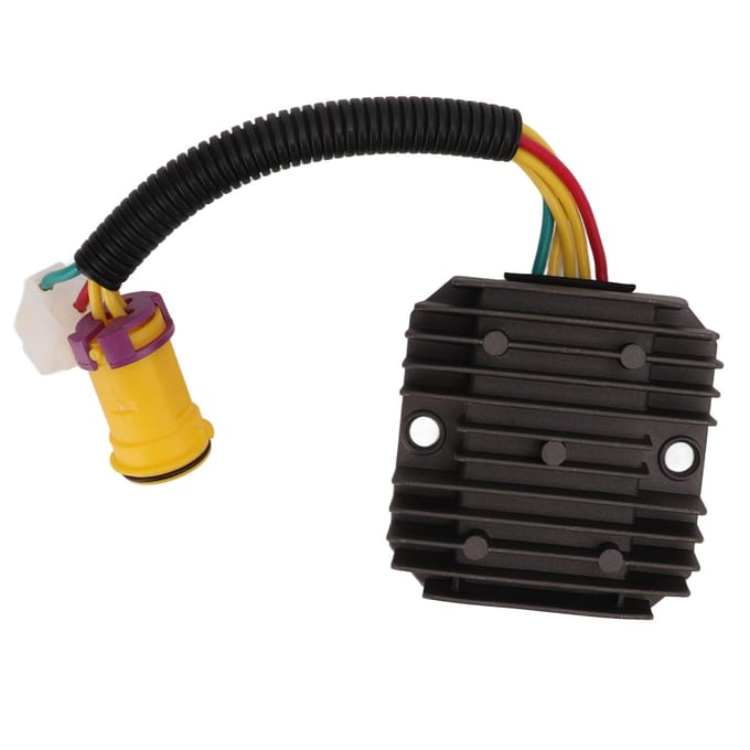 12V ATV Regulator Gelijkrichter Waterdicht Aluminiumlegering voor Buyang 300cc D300 300 FA D300 black