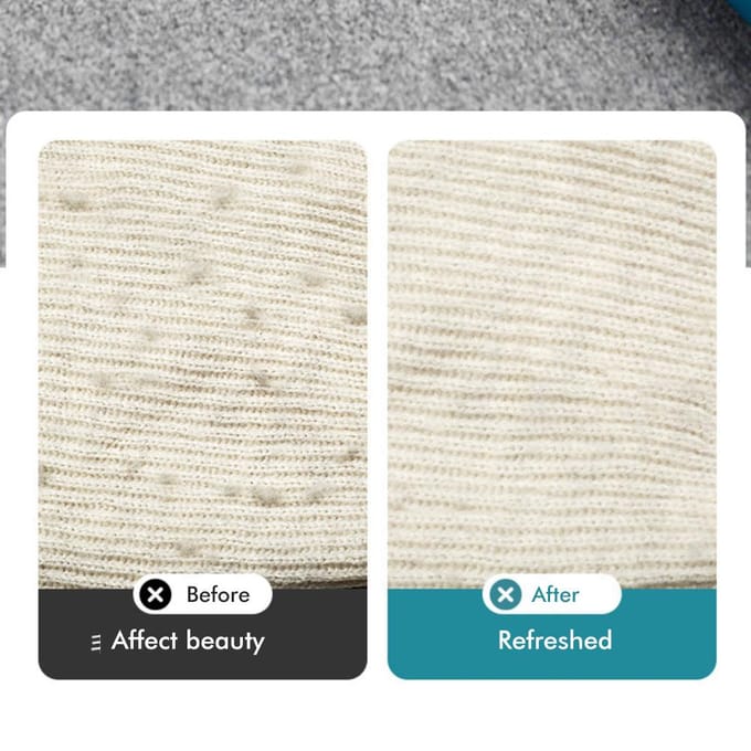 Draagbare pluizenverwijderaar voor kleding, dekens, handmatige pluizenverwijderaar, herbruikbare dubbelzijdige pluizenverwijderaar multi