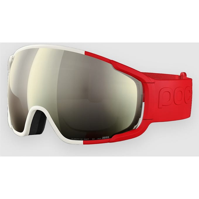 POC Zonula Rouge/Blanc Goggle rood