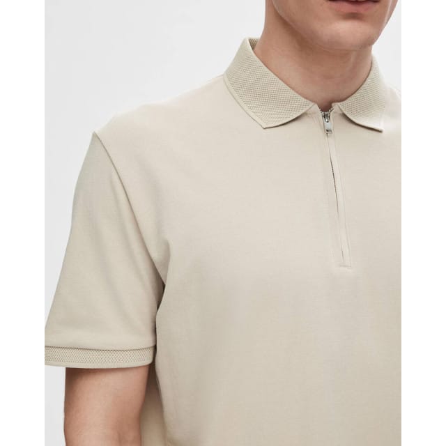 Regular fit poloshirt van katoenmix, model 'FAVE'
