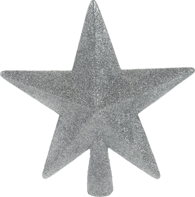 Home Styling Collection - Kerstboomtopper - Glitterend Ster - 19 cm - Niet Breekbaar