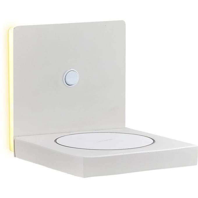 Mantra Iluminación Zanzibar LED wandlamp met oplaadstation, wit