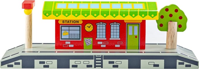 Bigjigs Wooden Rails - Village Station