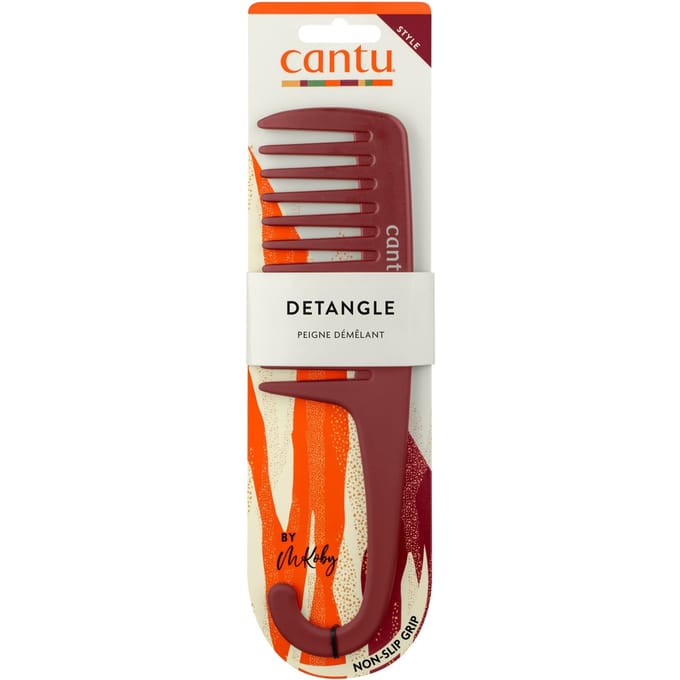 Cantu Sturdy Detangle Comb Thick Teeth Shower Hook - Kam - Anti-haar klit