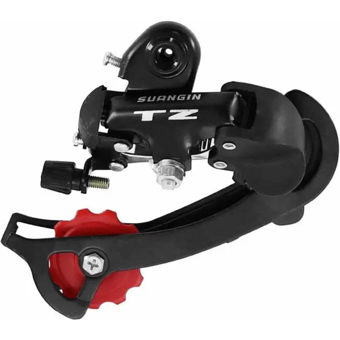 Grote achterderailleur P2R Shimano 8-7V.