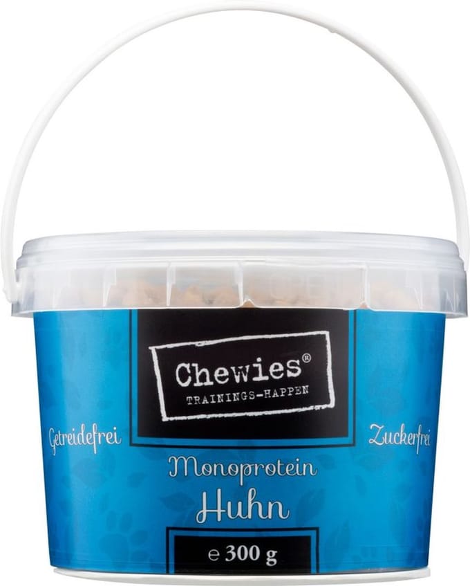 Chewies - Hondensnacks - mono - trainingsnacks - kip - 300gr