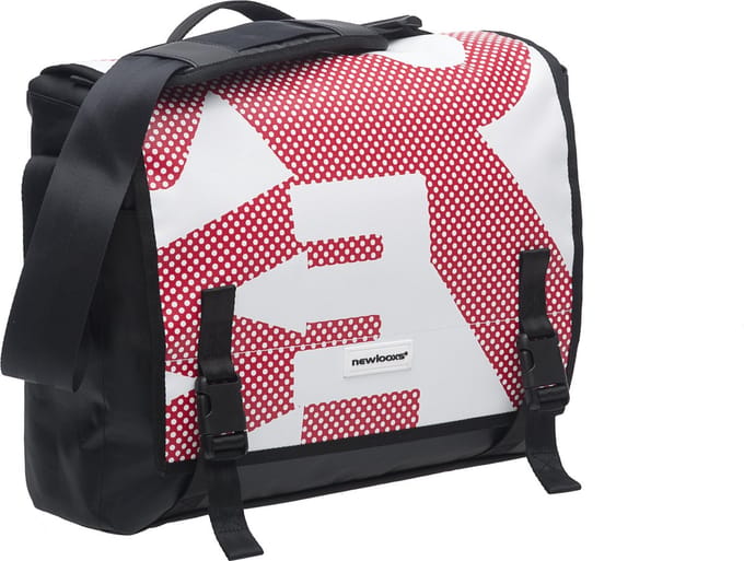 New Looxs schoudertas Postino Office rood wit - T024539