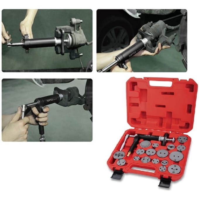 18-delige pneumatische set TOPTUL JGAI1804