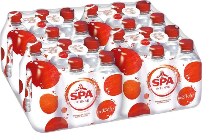 Spa Rood Intense Mineraalwater - 24 x 33cl