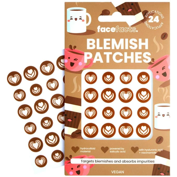 Face Facts Blemish Patches Coffee 24 st