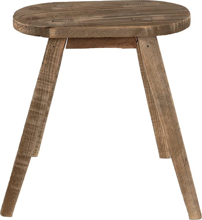 Clayre & Eef Plantentafeltje 30x16x32 cm Bruin Hout