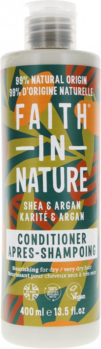 Faith in Nature Karité & Argan Conditioner 400 Haarspoeling