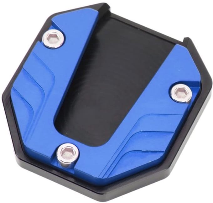 Dailygoody - Motorfiets Zijstandaard Plaat Pad - Universele Kickstand