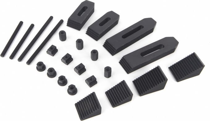 HBM 24-delige M6 opspanset met T-moeren 8 mm x 8 mm