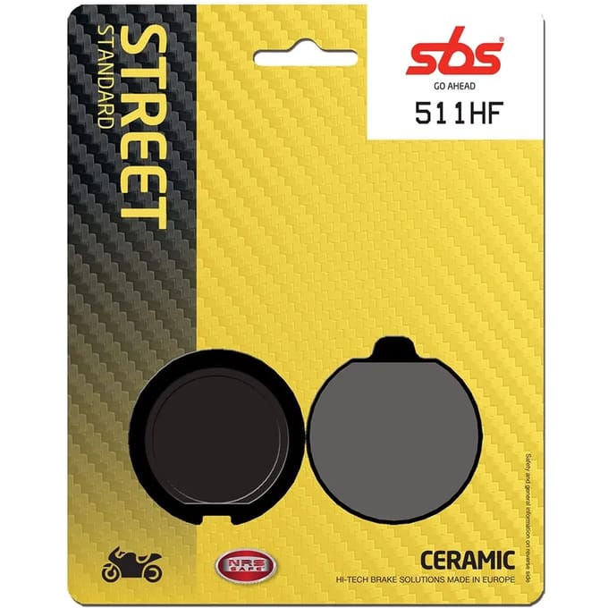 Plaquette de frein SBS pour Auto 511HF Neuf