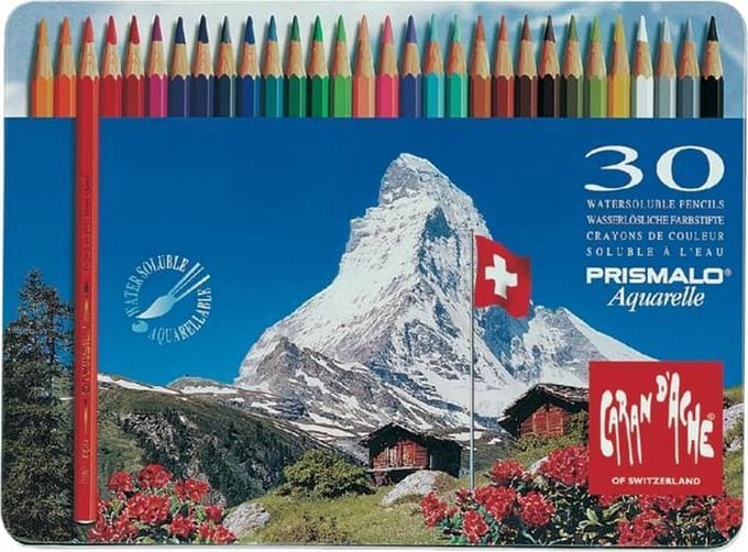 Kleurpotlood Caran D'ache Prismalo 30 stuks assorti