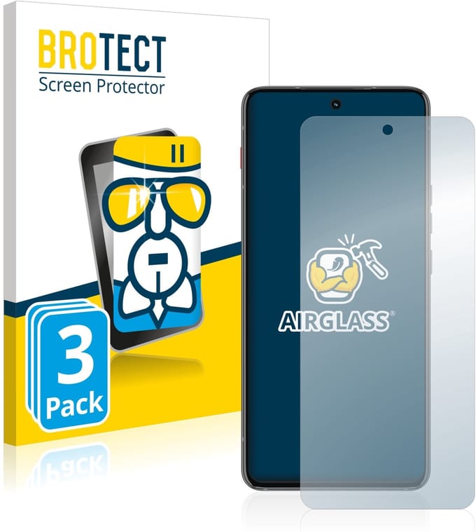 Screenprotector 3 Stuks voor Motorola ThinkPhone Beschermglas transparant