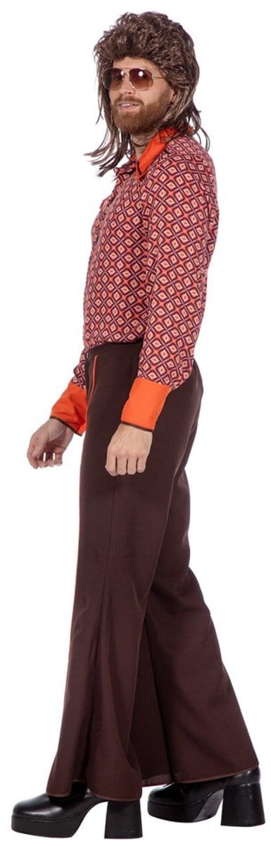 70's Kostuum Heer Oranje - Maat S-48