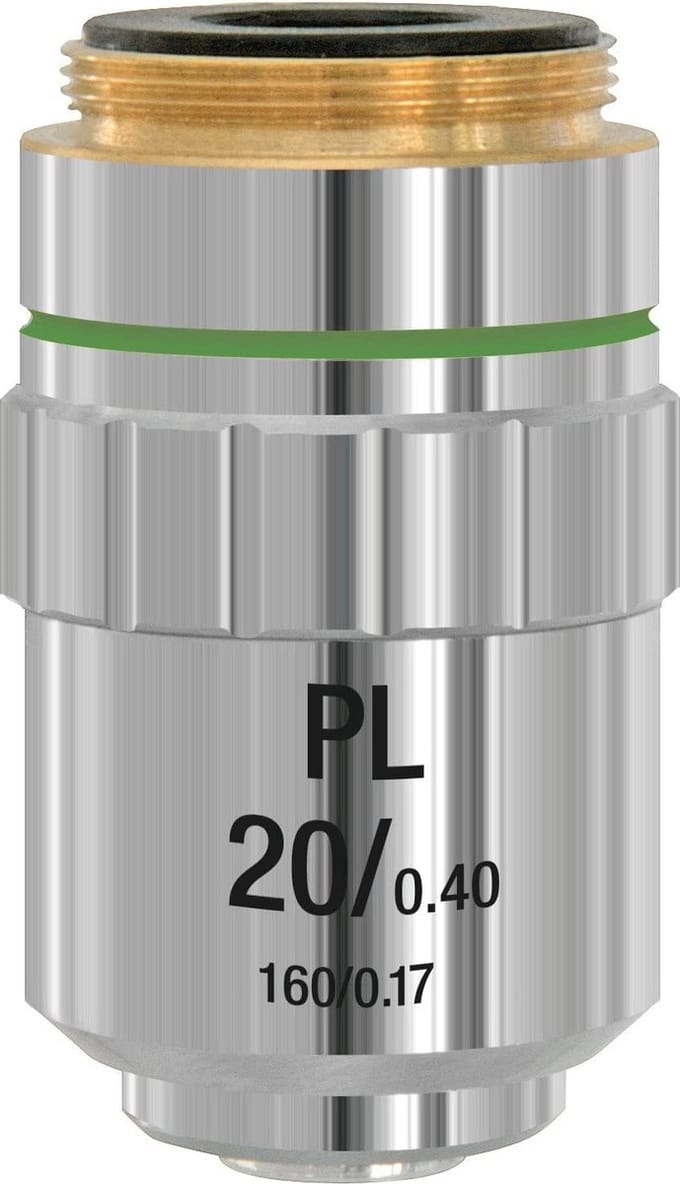 Bresser Microscoop Plano Objectief 20x/0,40