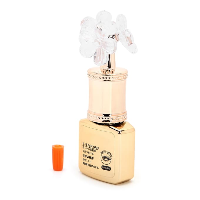 Professionele Wimper Extension Lijm Sneldrogende Wimperl Lijm Langdurige Wimperl Lijm voor Make-up 15ml beige
