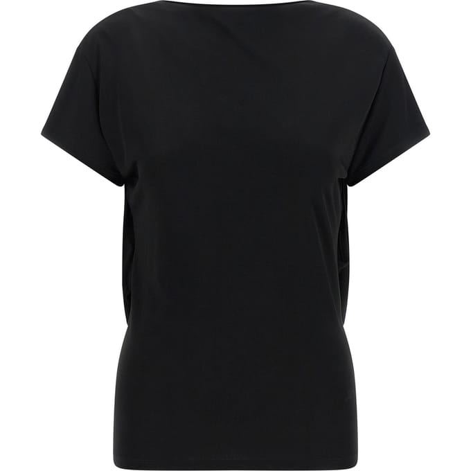 Jacquemus Zwarte Viscose T-Shirt