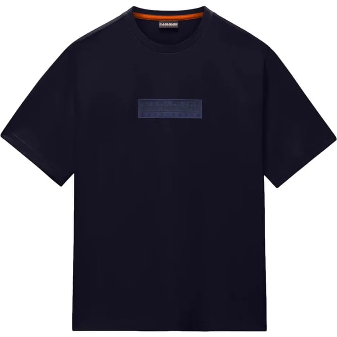 Napapijri S box logo SS 1 - blu marine