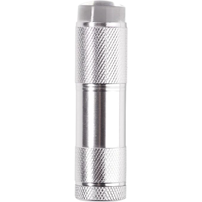 Mini Nageldroger Siliconen Nagelpers Licht Draagbare Manicurelamp Sneldrogende Nagels Lijm Manicure Tool zilver
