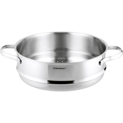 SILVERCREST Rvs stoominzet 24 cm