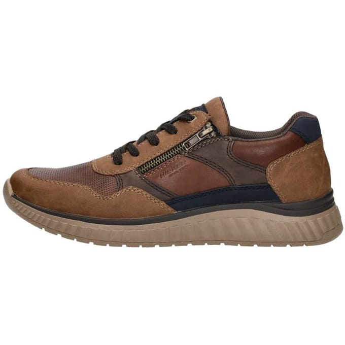 Rieker Sneakers bruin Textiel - Maat 44