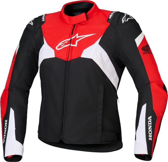 Alpinestars Honda Stella T-Jaws V4 waterdichte dames motorfiets textieljas -