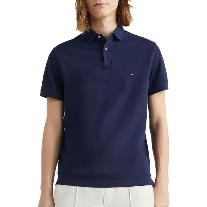 Tommy Hilfiger 1985 Regular Polo Carbon Navy Größe: M | Poloshirts Outlet | Herren | Blau