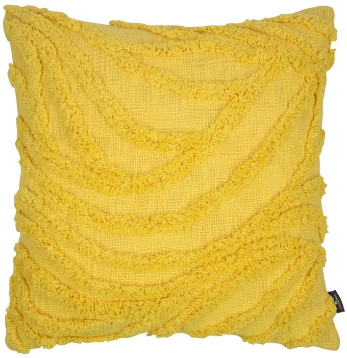 Jodie Kussen getuft geel 45x45cm