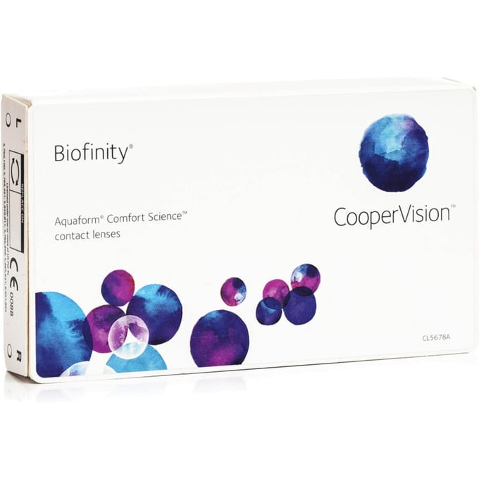 +0.25 - Biofinity® - 3 pack - Maandlenzen - BC 8.60 - Contactlenzen