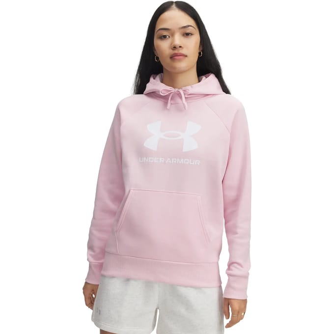 Dames Hoodie Under Armour Rival Fleece Big Logo