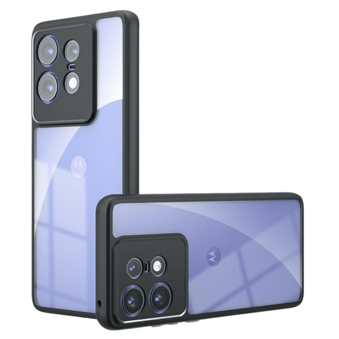 CaseBody Motorola Edge 50 Pro Airbag Shockproof Hoesje Transparant