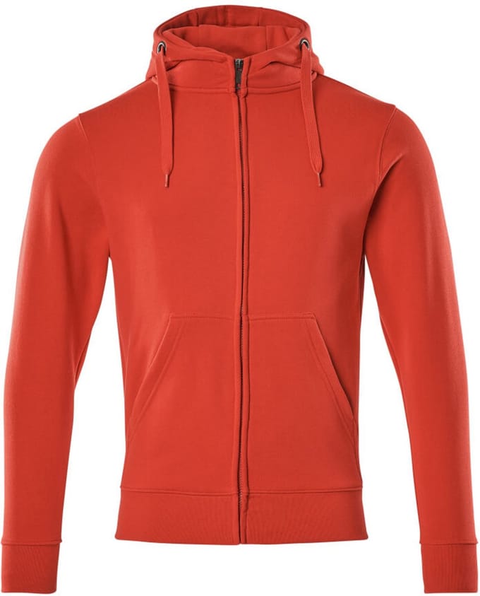 Mascot Crossover Capuchontrui met rits 51590-970 - signaalrood - 2XL