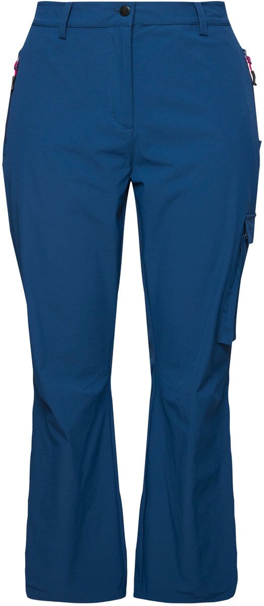 Ulla Popken - Dames - Anti-muggenbroek sneldrogend ritszakken - Marine - Maat 42