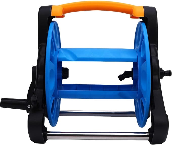 Slanghaspelwagen - Hose Reel - Tuin Water Geven - Compact Draagbaar - 35 Meter - Blauw