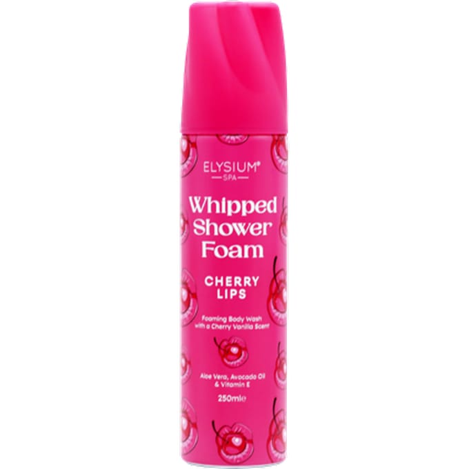 Elysium Spa Cherry Lips Whipped Shower Foaming Body Wash - 250 ml
