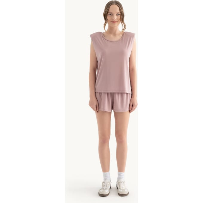 Middelhoge Treksluiting Basis Shorts