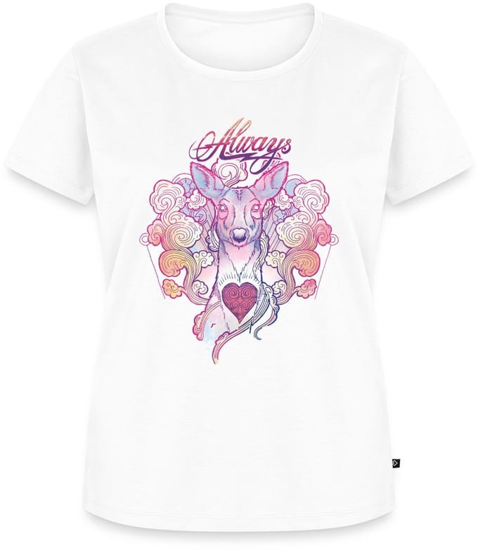 Harry Potter Hinde Patronus Altijd Premium T Shirt Dames