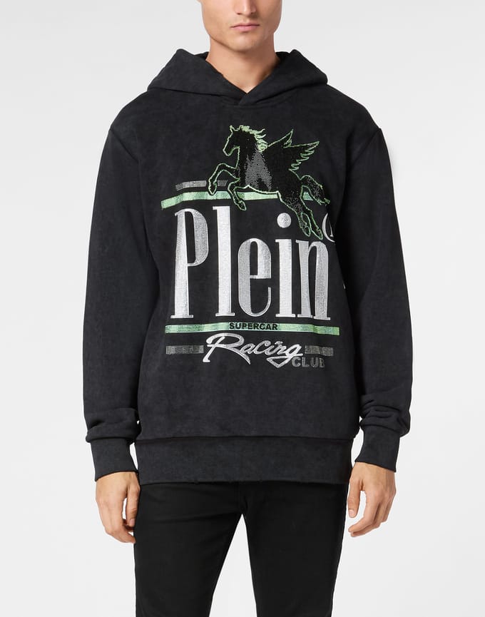 Sweatshirt Met Capuchon Racing