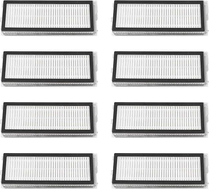 Dailygoods - 8 Stuks HEPA Filters Vervanging voor Stofzuiger