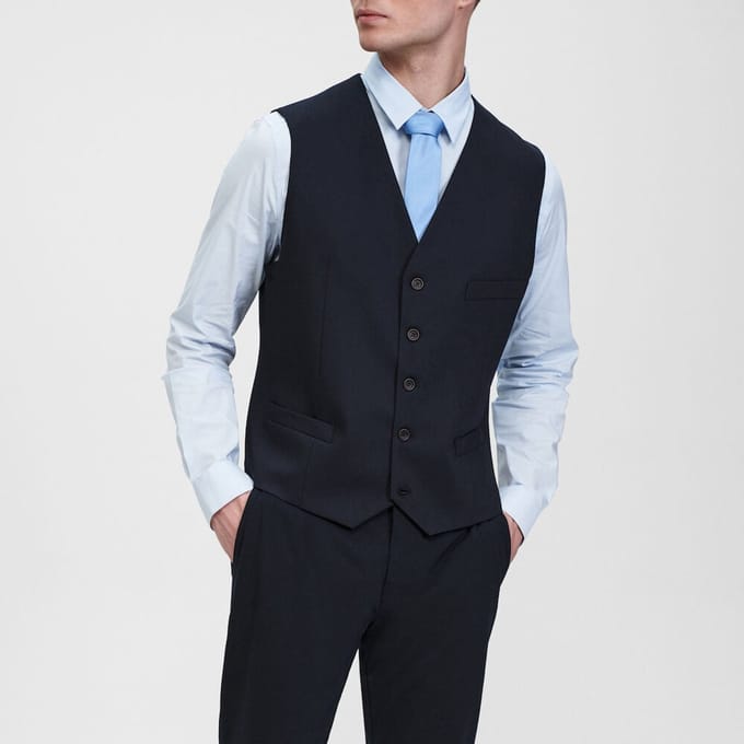 Sunwill Heren Gilet donkerblauw | maat 50