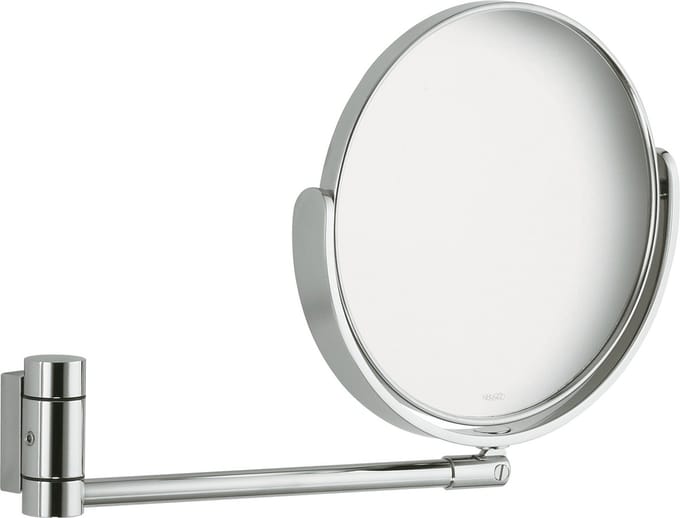 KEUCO Plan make-up spiegel ⌀ 19,1 cm, chroom, draaibaar, onverlicht, spiegel