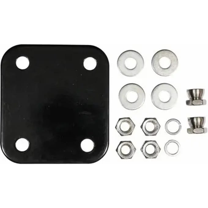 Kryptonite Grondanker Montage Kit 17 Cm Evolution Staal Zwart