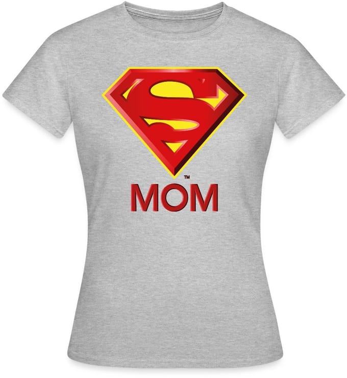 Superman Super Mom Moederdag T-Shirt Dames