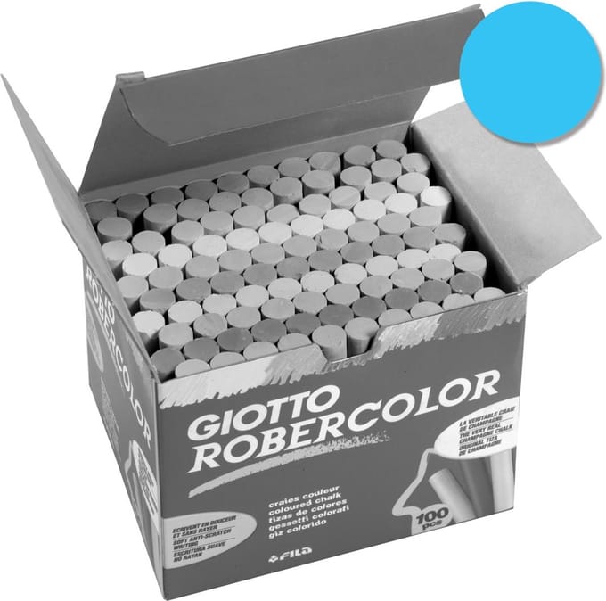 Giotto krijt Robercolor blauw
